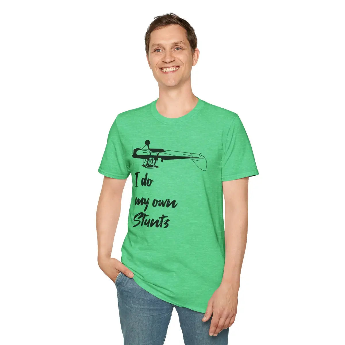 I Do My Own Stunts - Tee - T-Shirt - Pilot gifts - WWII warbird t-shirt