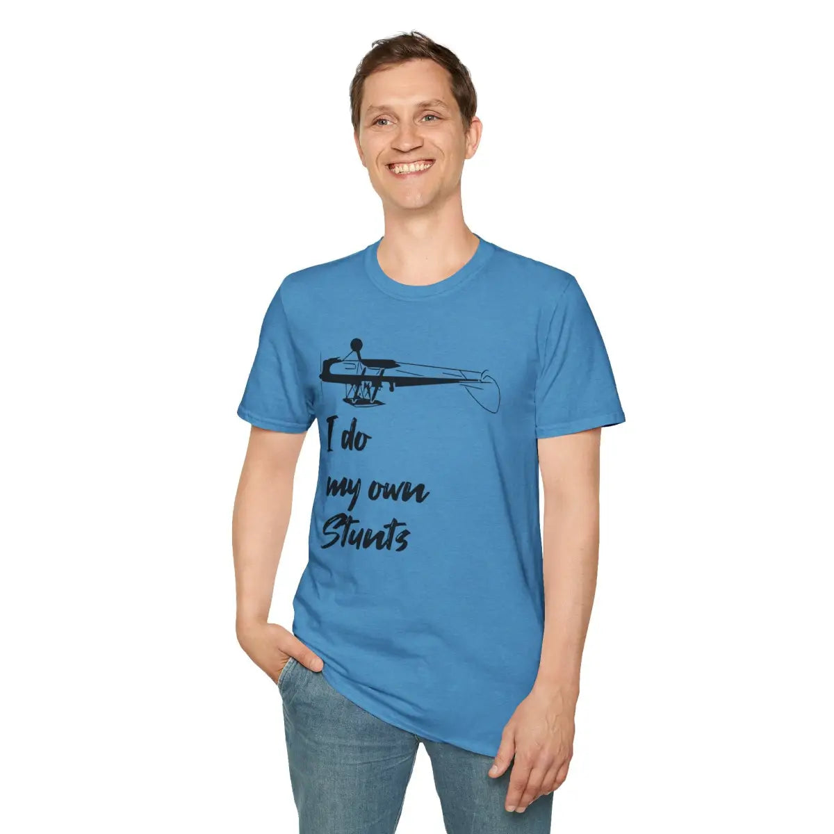 I Do My Own Stunts - Tee - T-Shirt - Pilot gifts - WWII warbird t-shirt