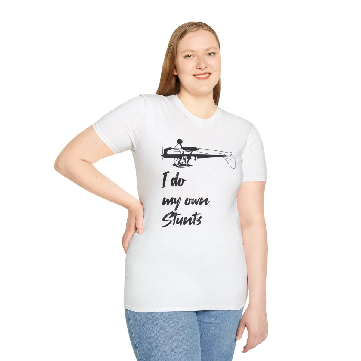 I Do My Own Stunts - Tee - T-Shirt - Gifts for pilots - Aviation apparel