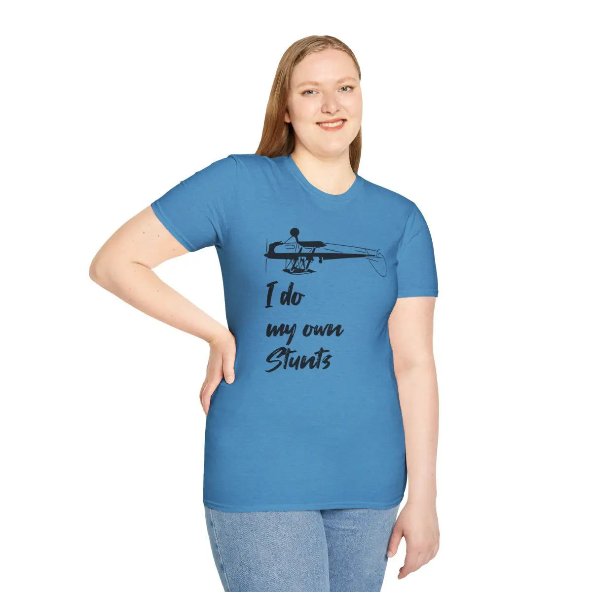 I Do My Own Stunts - Tee - T-Shirt - Pilot gifts - WWII warbird t-shirt