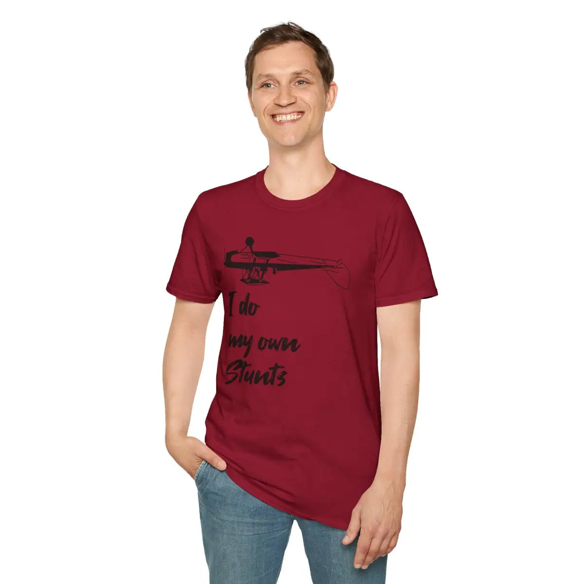 I Do My Own Stunts - Tee - T-Shirt - Pilot gifts - WWII warbird t-shirt