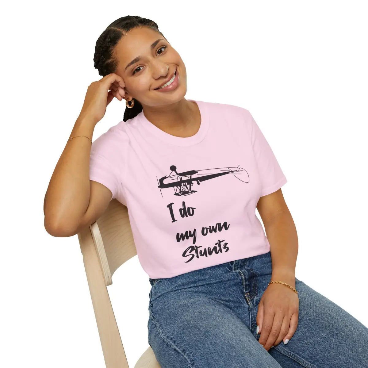 I Do My Own Stunts - Tee - T-Shirt - Pilot gifts - WWII warbird t-shirt