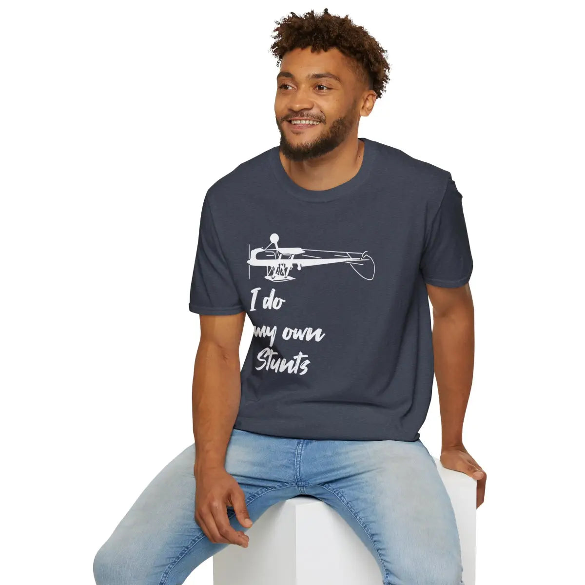 I Do My Own Stunts - Tee - T-Shirt - Pilot gifts - WWII warbird t-shirt