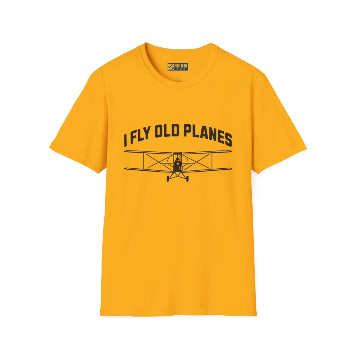 I Fly Old Planes - Biplane - T-Shirt - Gifts for pilots - Aviation apparel