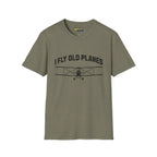 I Fly Old Planes - Biplane - T-Shirt - Pilot gifts - WWII warbird t-shirt