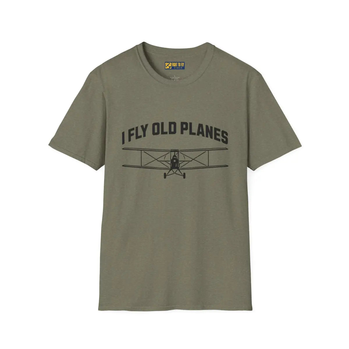 I Fly Old Planes - Biplane - T-Shirt - Pilot gifts - WWII warbird t-shirt