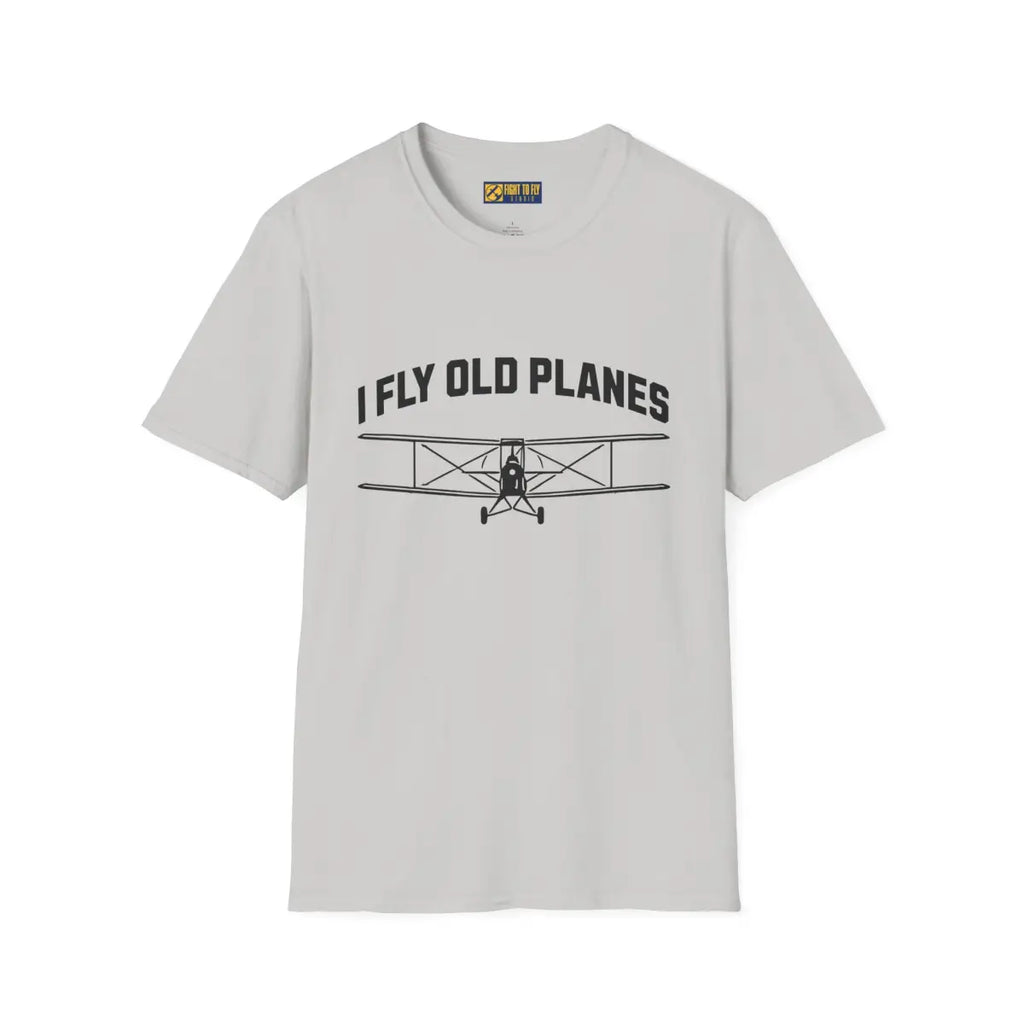 I Fly Old Planes - Biplane - T-Shirt - Pilot gifts - WWII warbird t-shirt