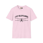 I Fly Old Planes - Biplane - T-Shirt - Pilot gifts - WWII warbird t-shirt