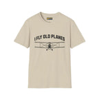 I Fly Old Planes - Biplane - T-Shirt - Pilot gifts - WWII warbird t-shirt