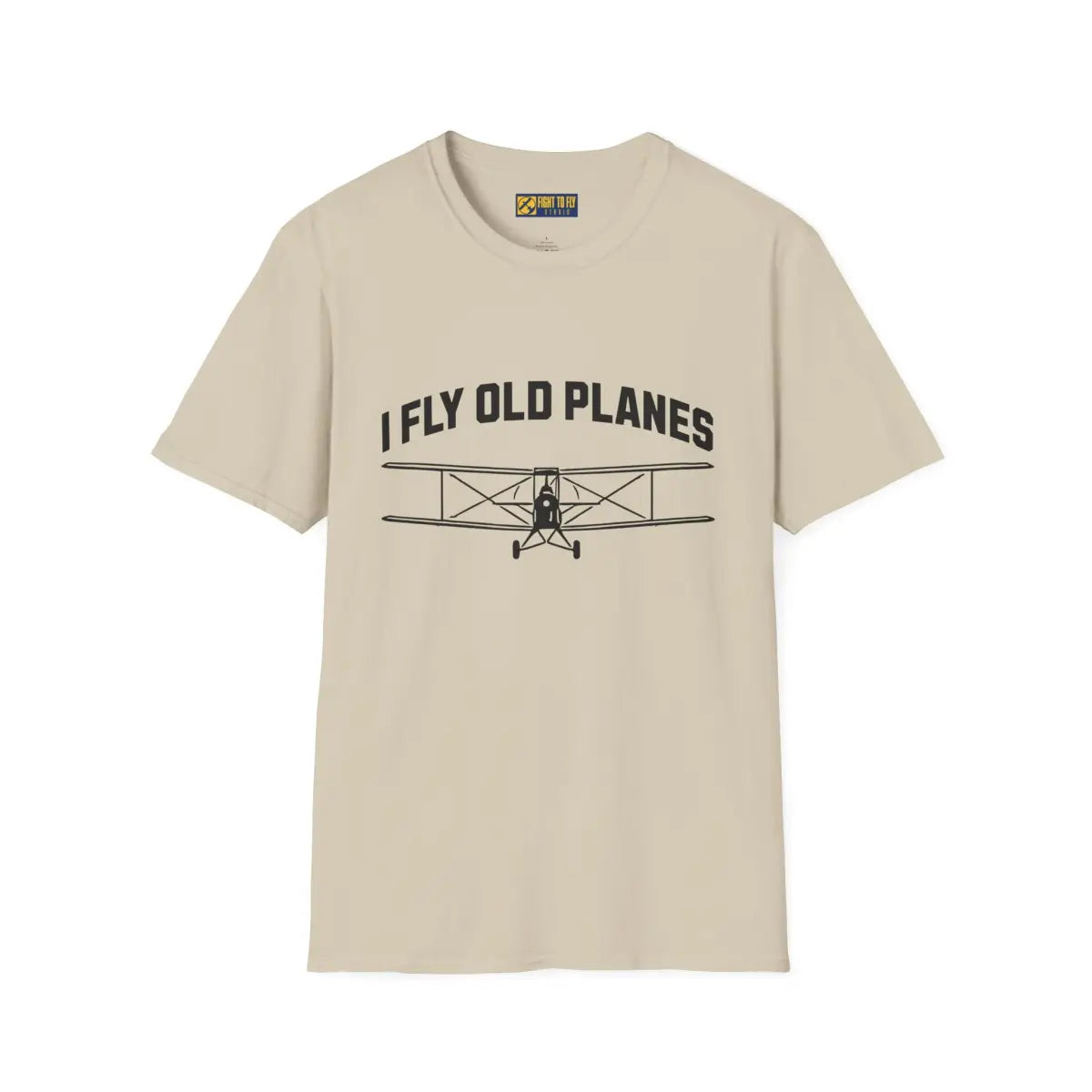 I Fly Old Planes - Biplane - T-Shirt - Pilot gifts - WWII warbird t-shirt