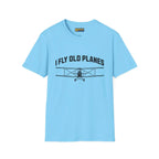 I Fly Old Planes - Biplane - T-Shirt - Pilot gifts - WWII warbird t-shirt