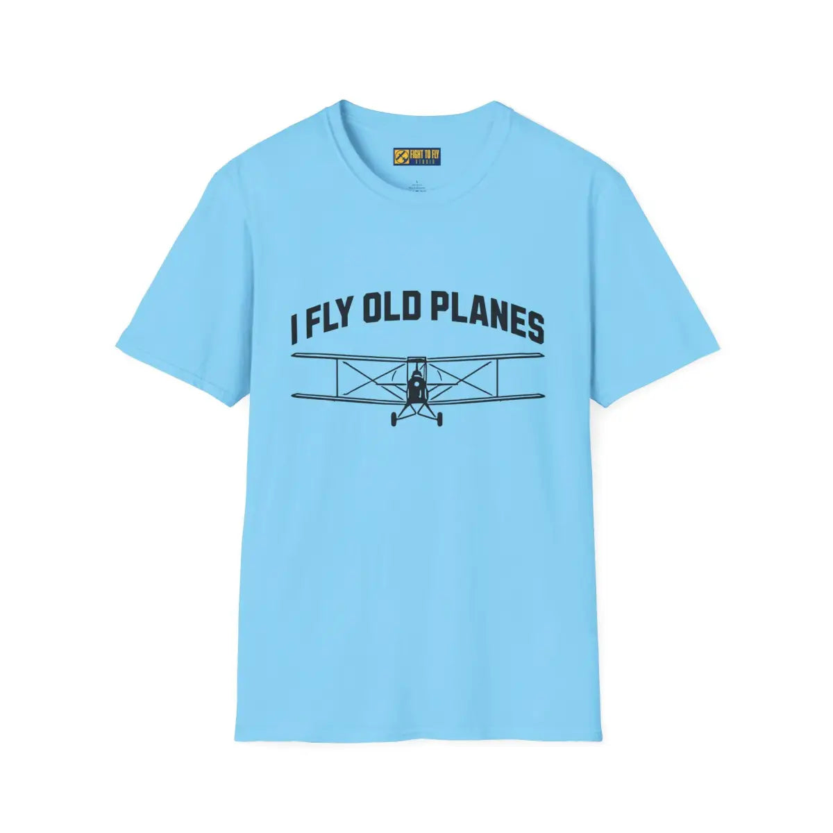 I Fly Old Planes - Biplane - T-Shirt - Pilot gifts - WWII warbird t-shirt