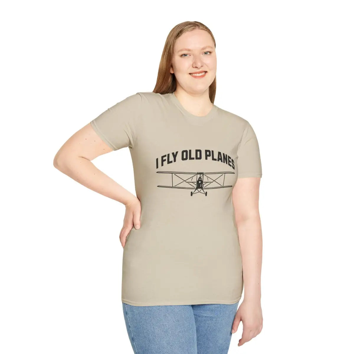 I Fly Old Planes - Biplane - T-Shirt - Gifts for pilots - Aviation apparel
