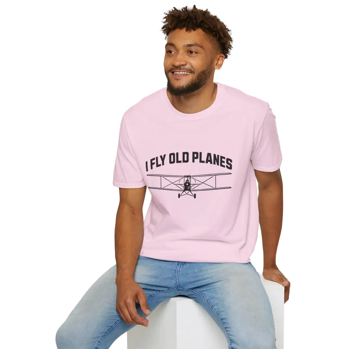 I Fly Old Planes - Biplane - T-Shirt - Gifts for pilots - Aviation apparel