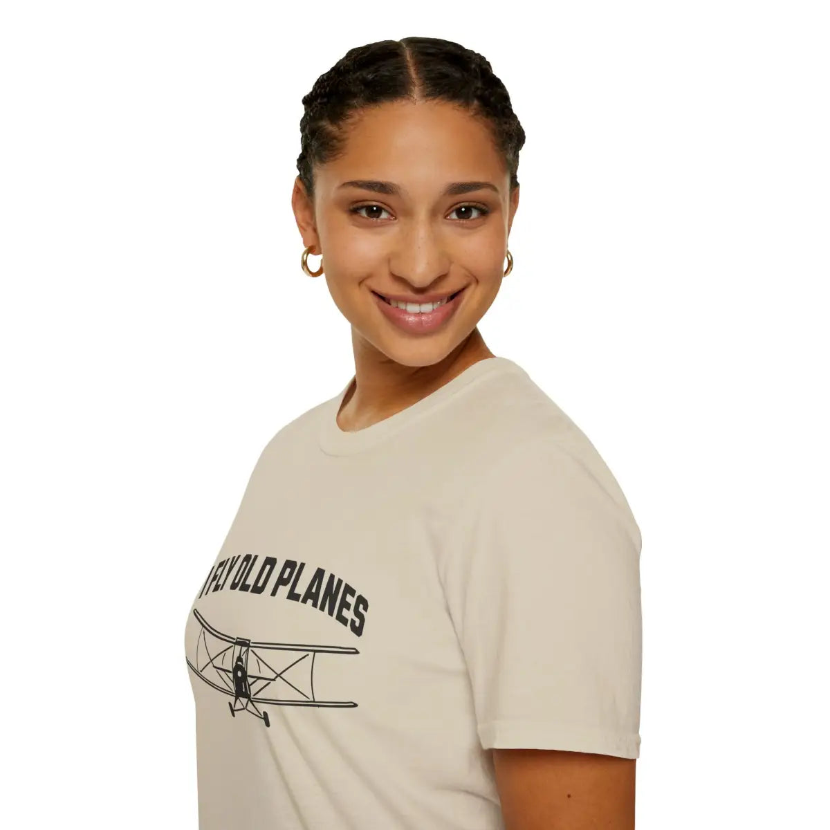 I Fly Old Planes - Biplane - T-Shirt - Pilot gifts - WWII warbird t-shirt