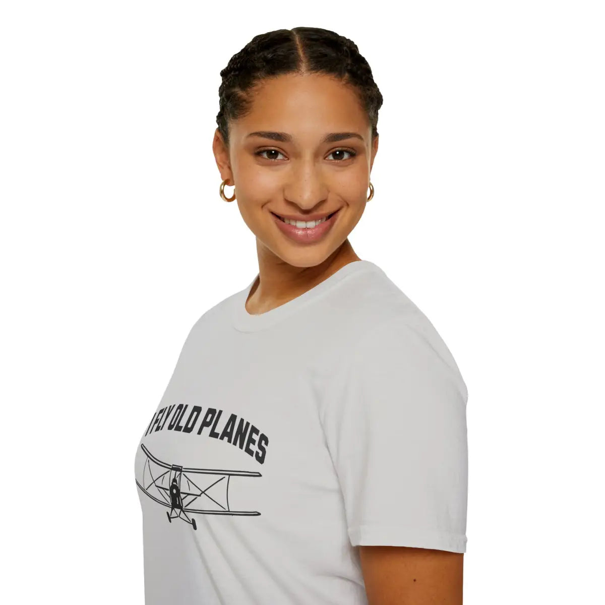 I Fly Old Planes - Biplane - T-Shirt - Pilot gifts - WWII warbird t-shirt