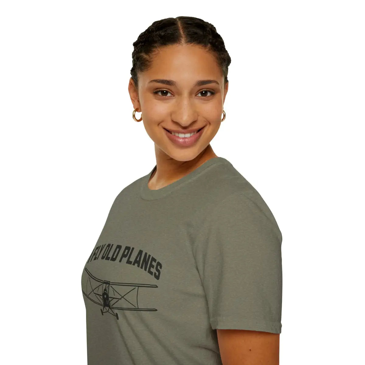 I Fly Old Planes - Biplane - T-Shirt - Gifts for pilots - Aviation apparel