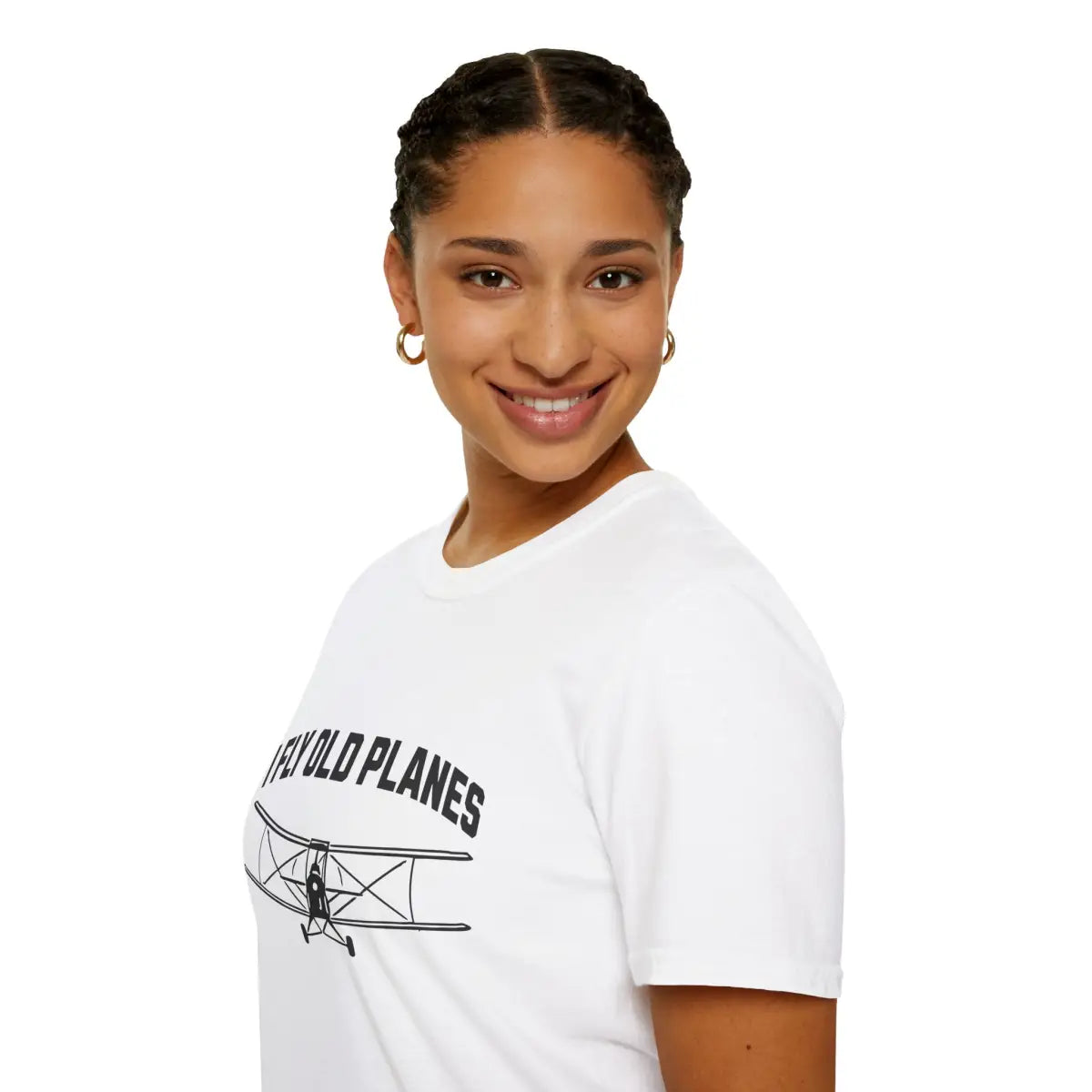 I Fly Old Planes - Biplane - T-Shirt - Gifts for pilots - Aviation apparel