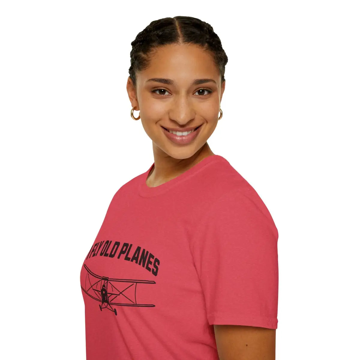 I Fly Old Planes - Biplane - T-Shirt - Pilot gifts - WWII warbird t-shirt