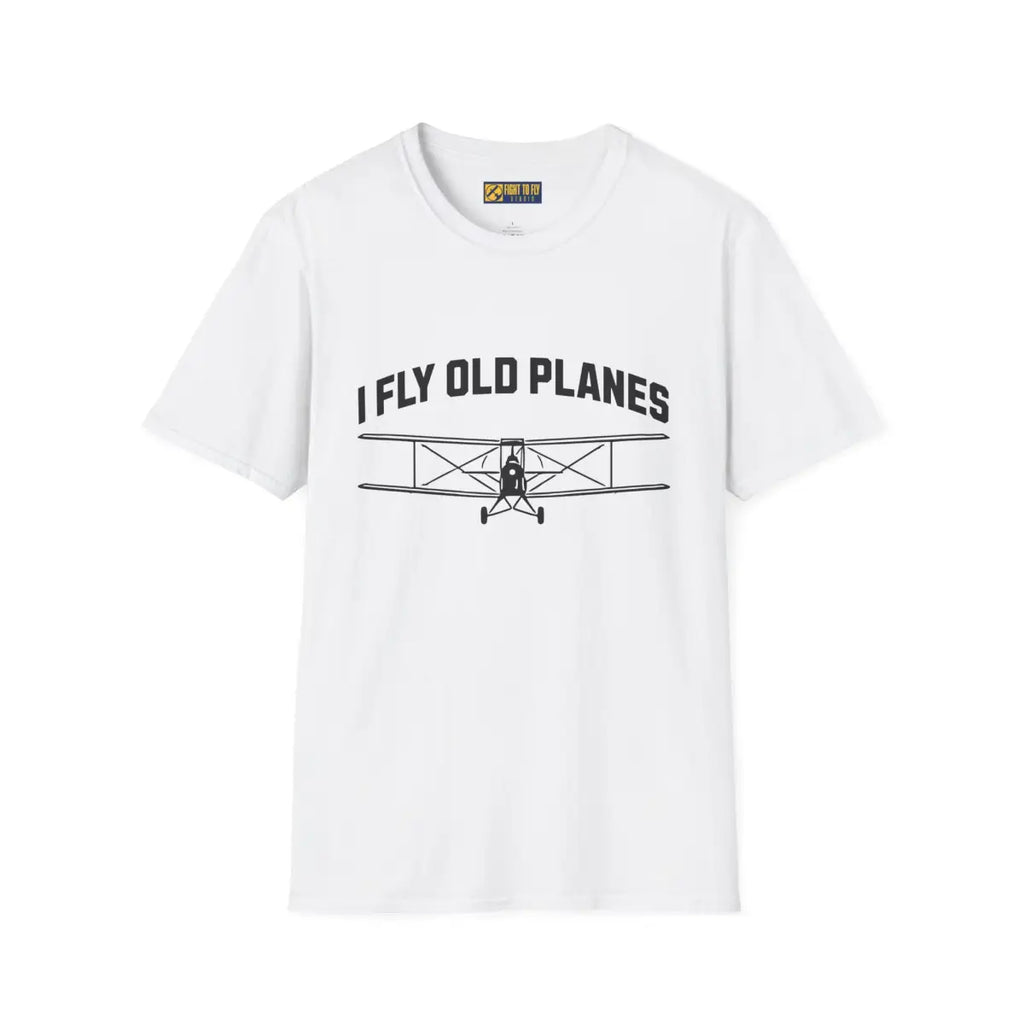 I Fly Old Planes - Biplane - T-Shirt - Pilot gifts - WWII warbird t-shirt