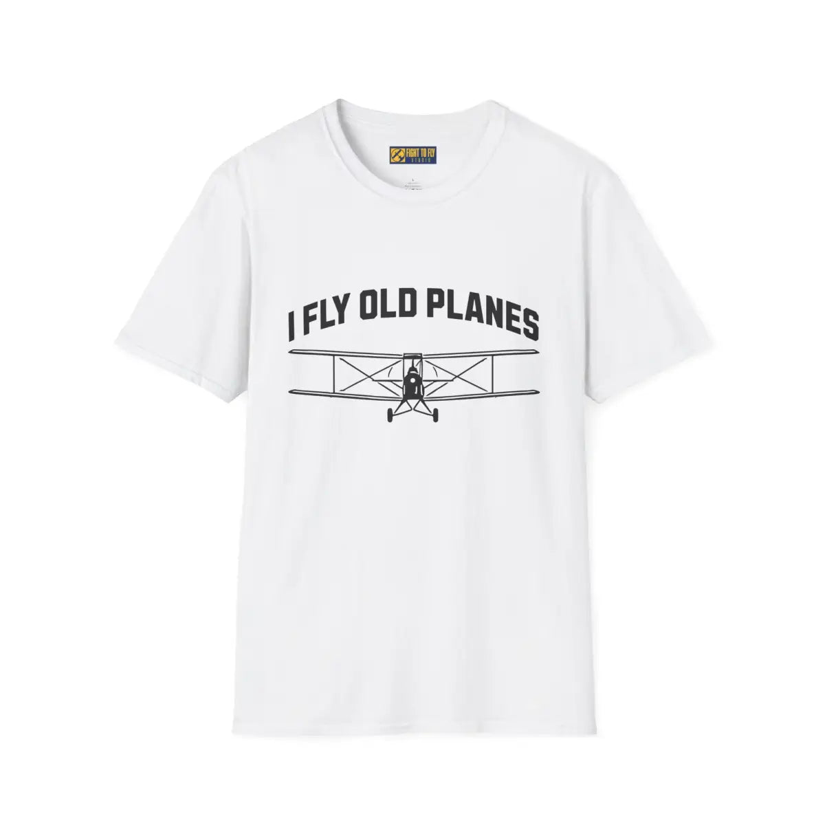 I Fly Old Planes - Biplane - T-Shirt - Pilot gifts - WWII warbird t-shirt