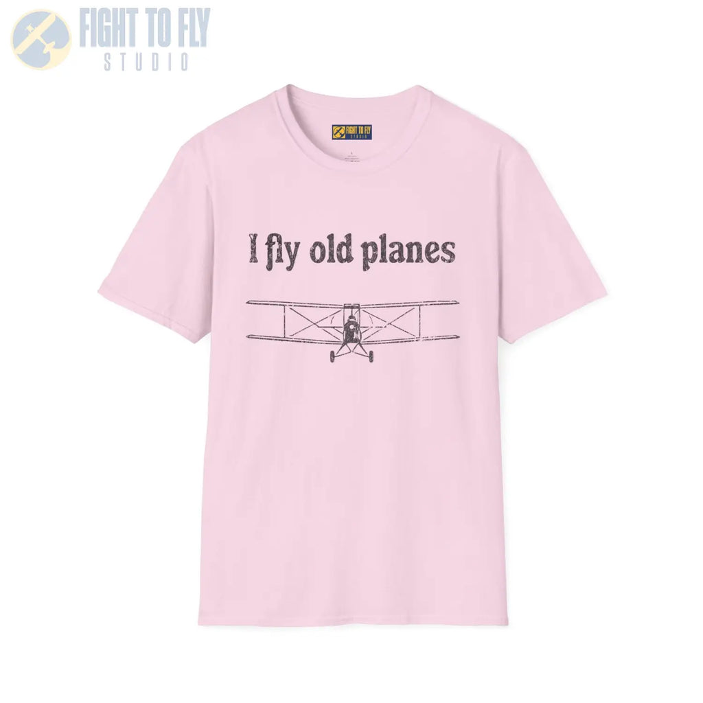 I Fly Old Planes - Tee - T-Shirt - Pilot gifts - WWII warbird t-shirt