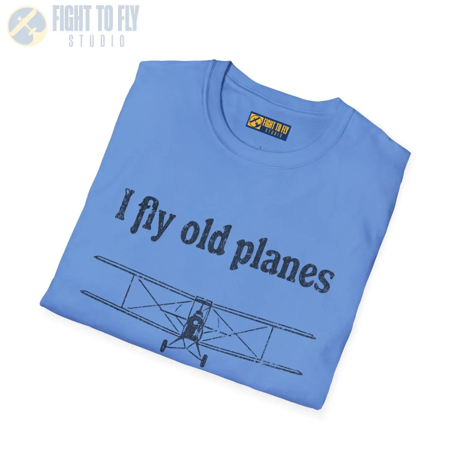 I Fly Old Planes - Tee - T-Shirt - Pilot gifts - WWII warbird t-shirt