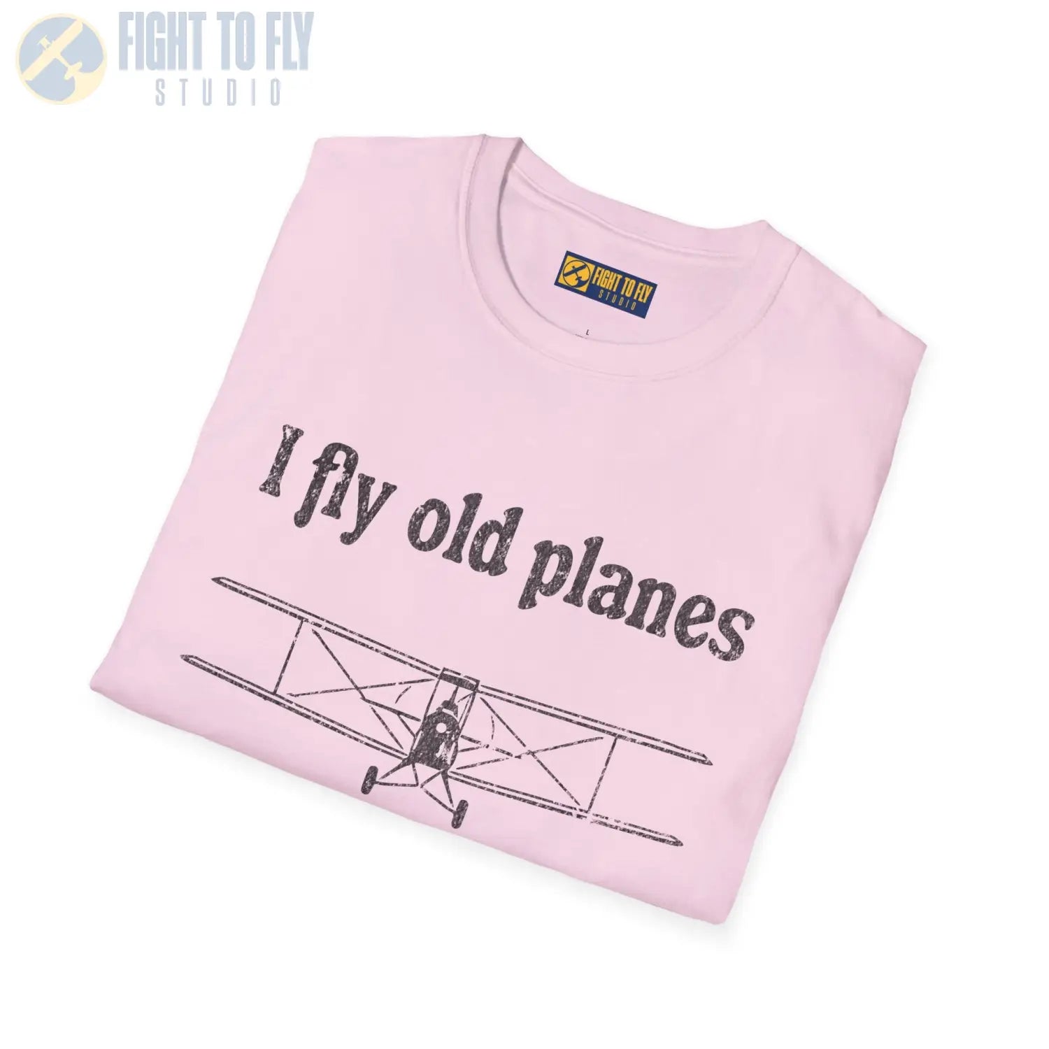I Fly Old Planes - Tee - T-Shirt - Pilot gifts - WWII warbird t-shirt