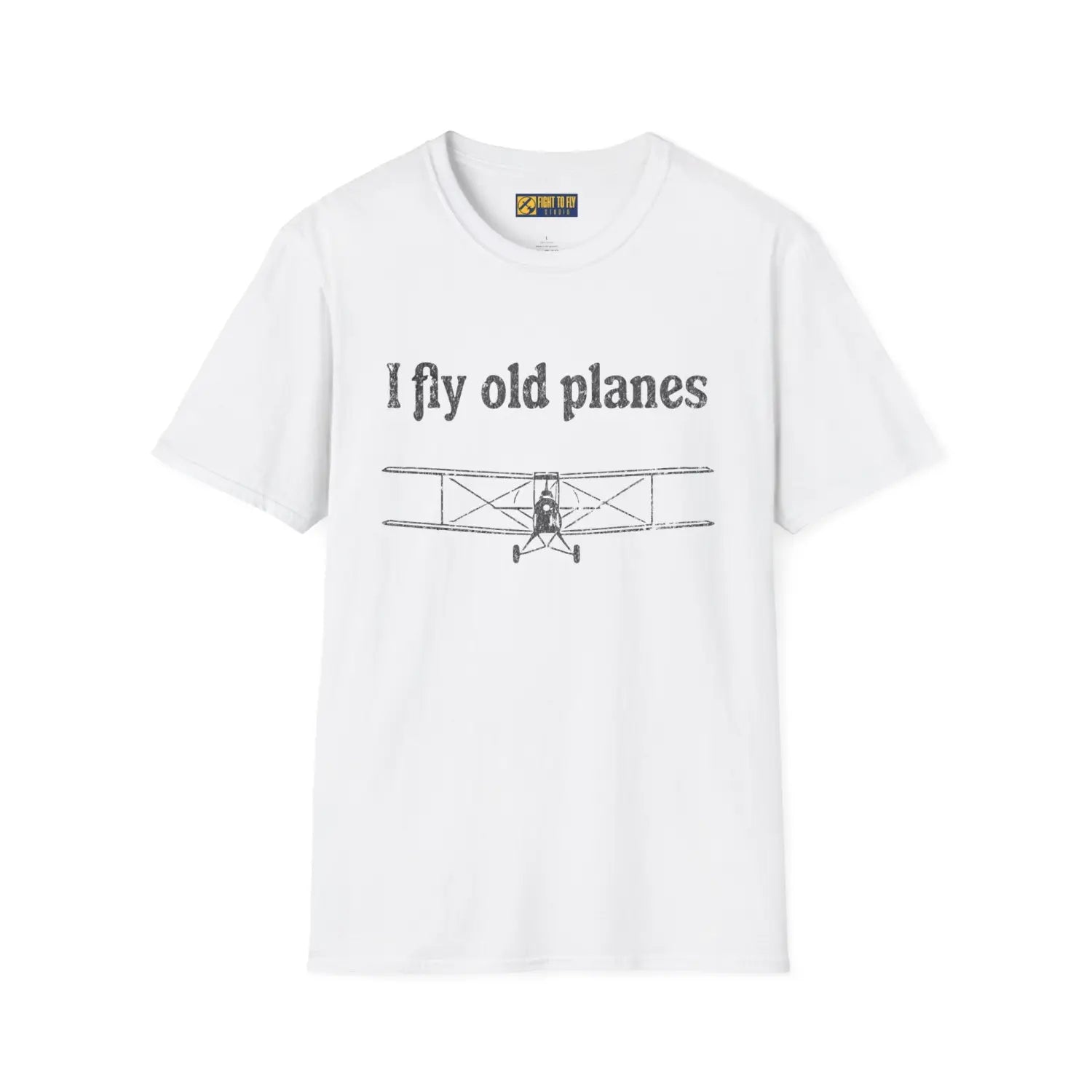 I Fly Old Planes - Tee - T-Shirt - Pilot gifts - WWII warbird t-shirt