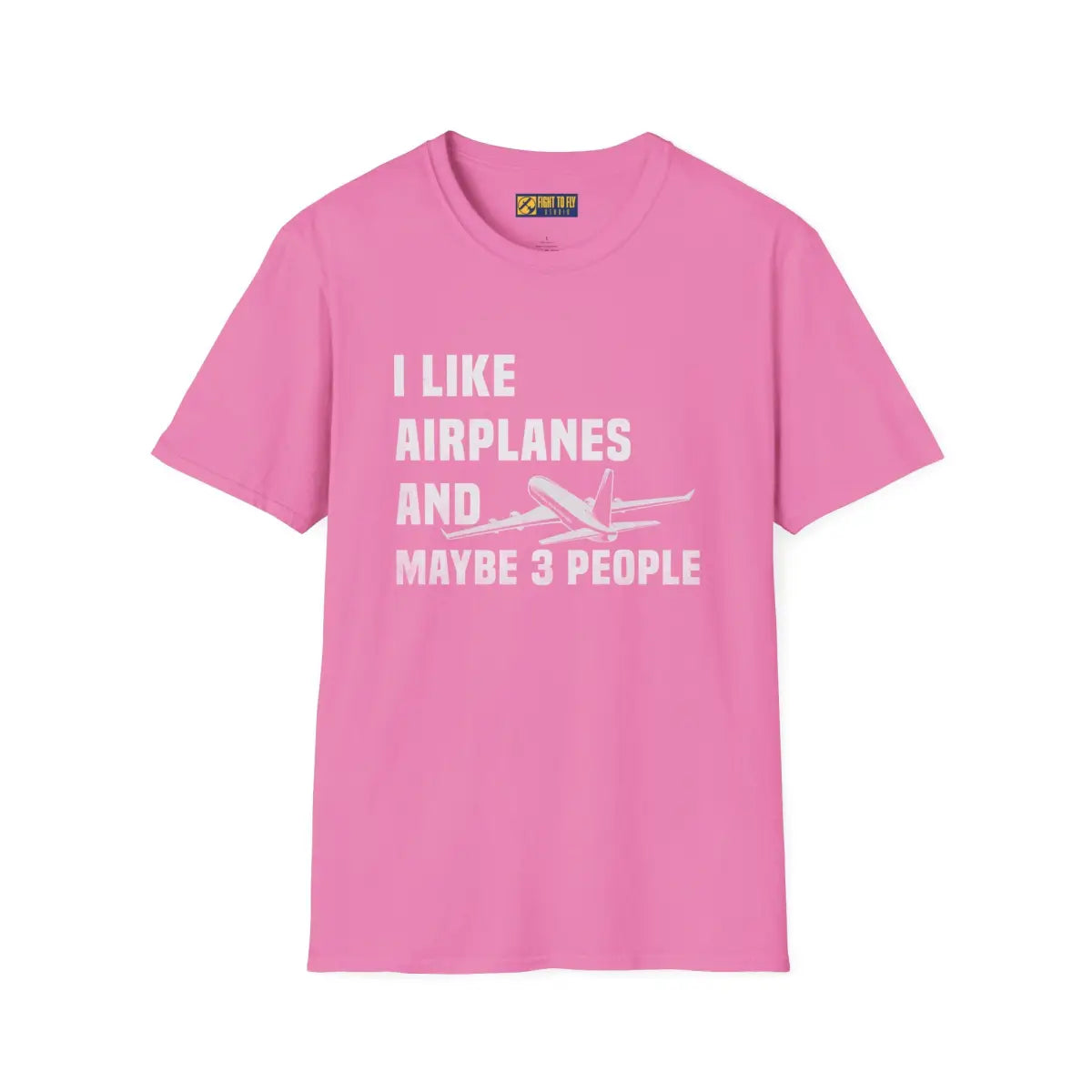 I Like Planes and Maybe 3 People - T-Shirt - Pilot gifts - WWII warbird t-shirt
