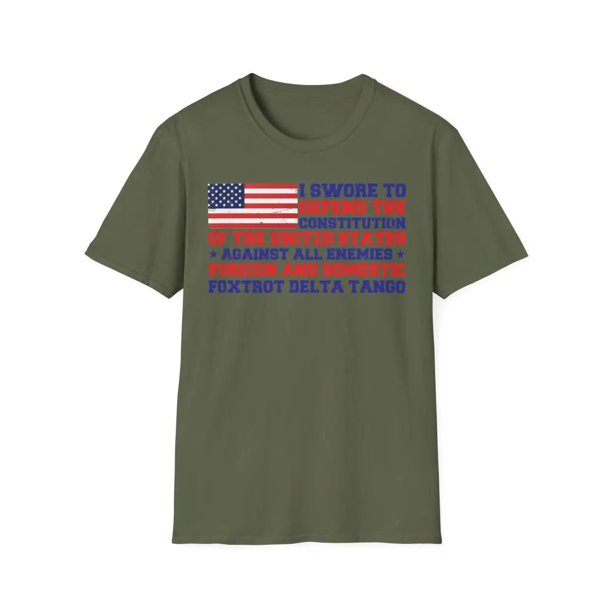 I Swore to Defend the Constitution - T-Shirt - Pilot gifts - WWII warbird t-shirt