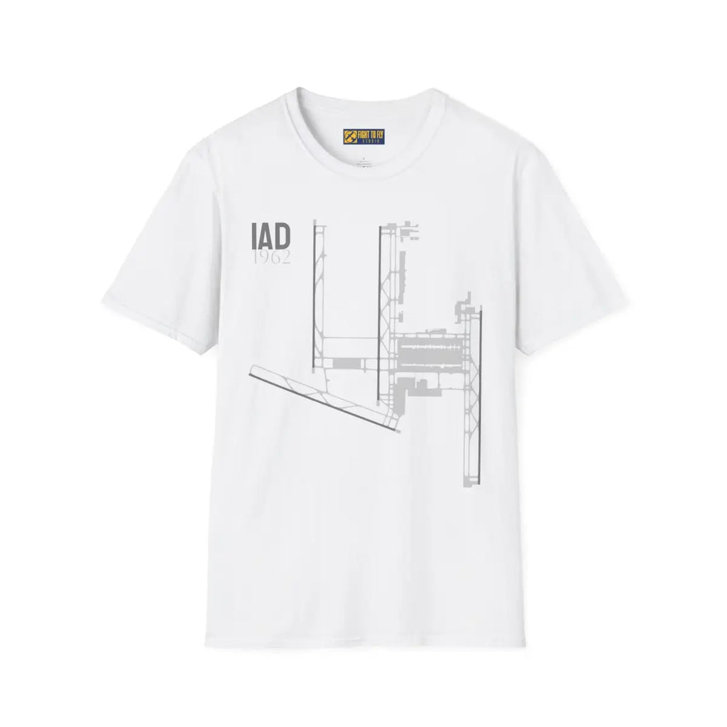 IAD Washington Dulles International - 1962 - Tee - T-Shirt - Pilot gifts - WWII warbird t-shirt