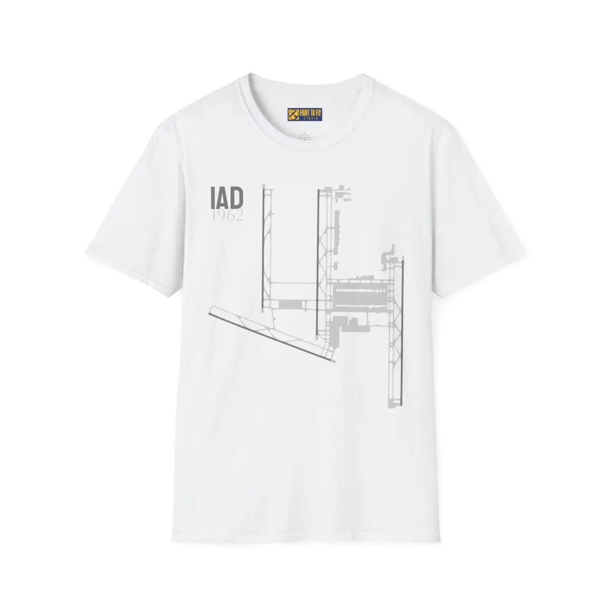 IAD Washington Dulles International - 1962 - Tee - T-Shirt - Gifts for pilots - Aviation apparel
