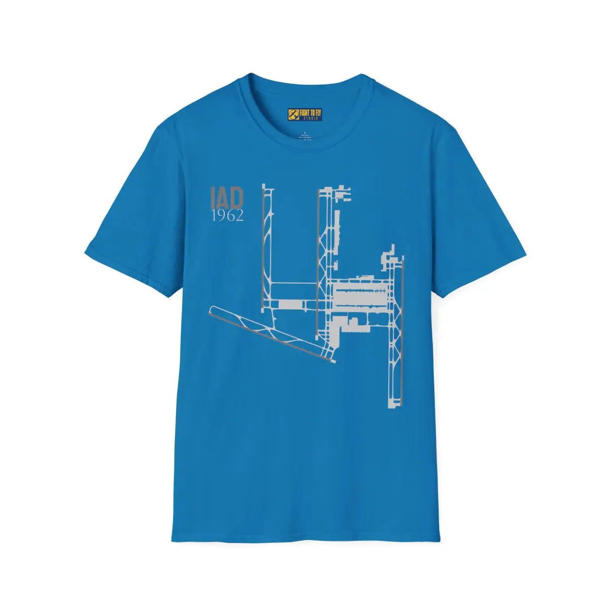 IAD Washington Dulles International - 1962 - Tee - T-Shirt - Pilot gifts - WWII warbird t-shirt