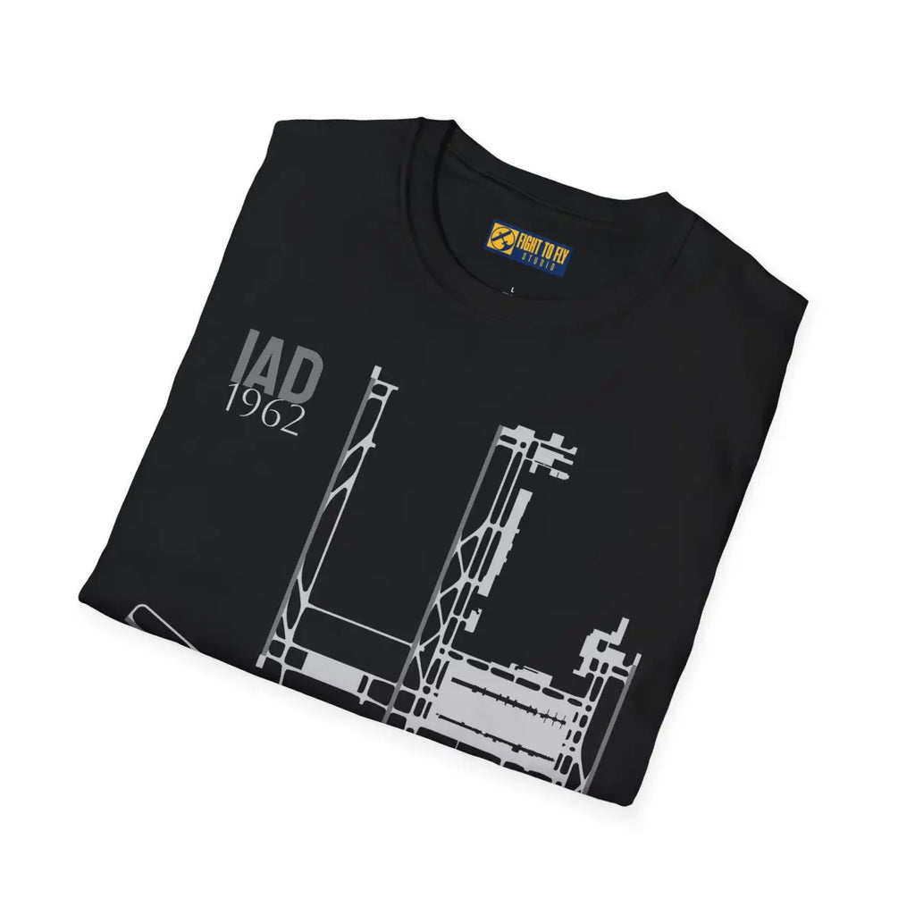 IAD Washington Dulles International - 1962 - Tee - T-Shirt - Gifts for pilots - Aviation apparel