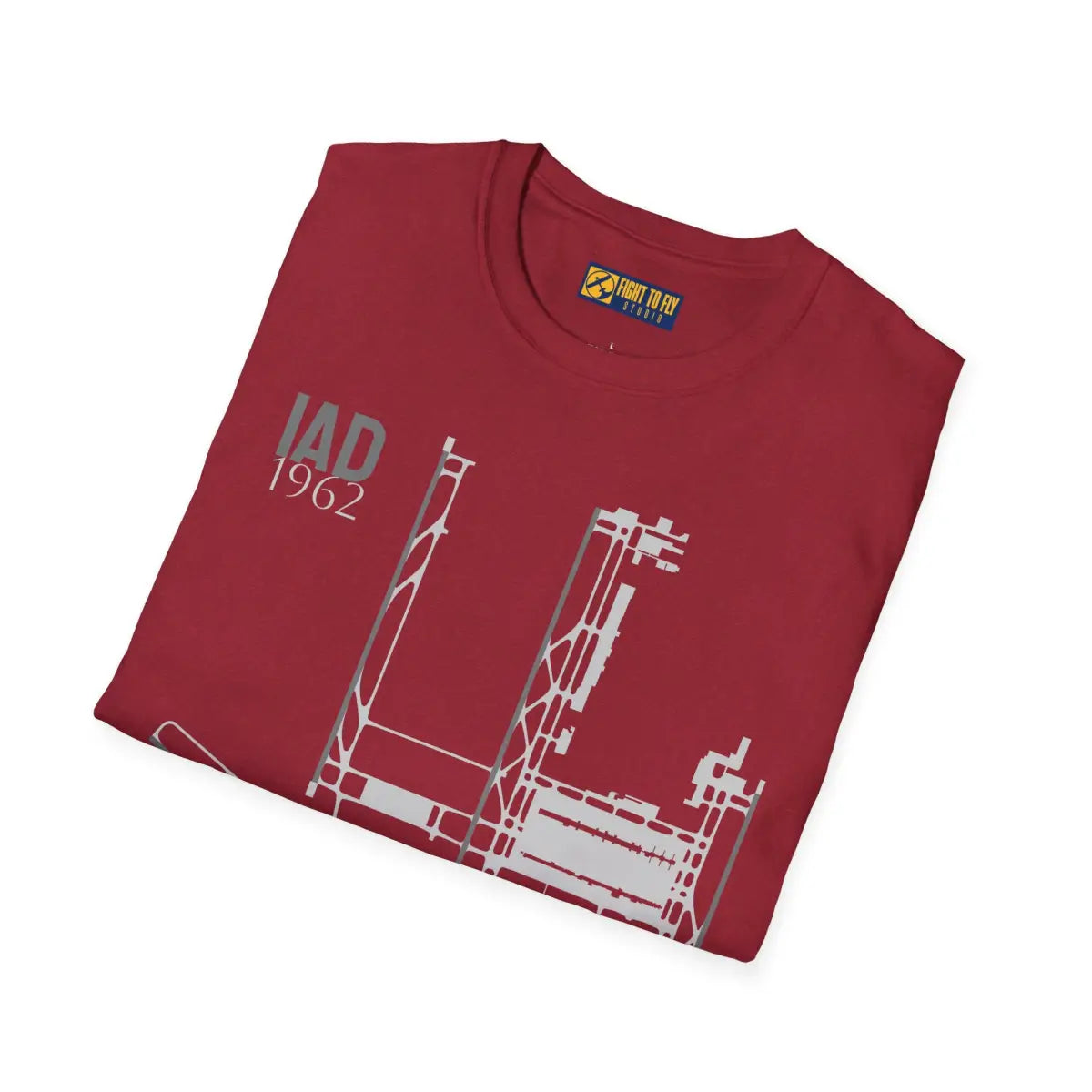 IAD Washington Dulles International - 1962 - Tee - T-Shirt - Gifts for pilots - Aviation apparel