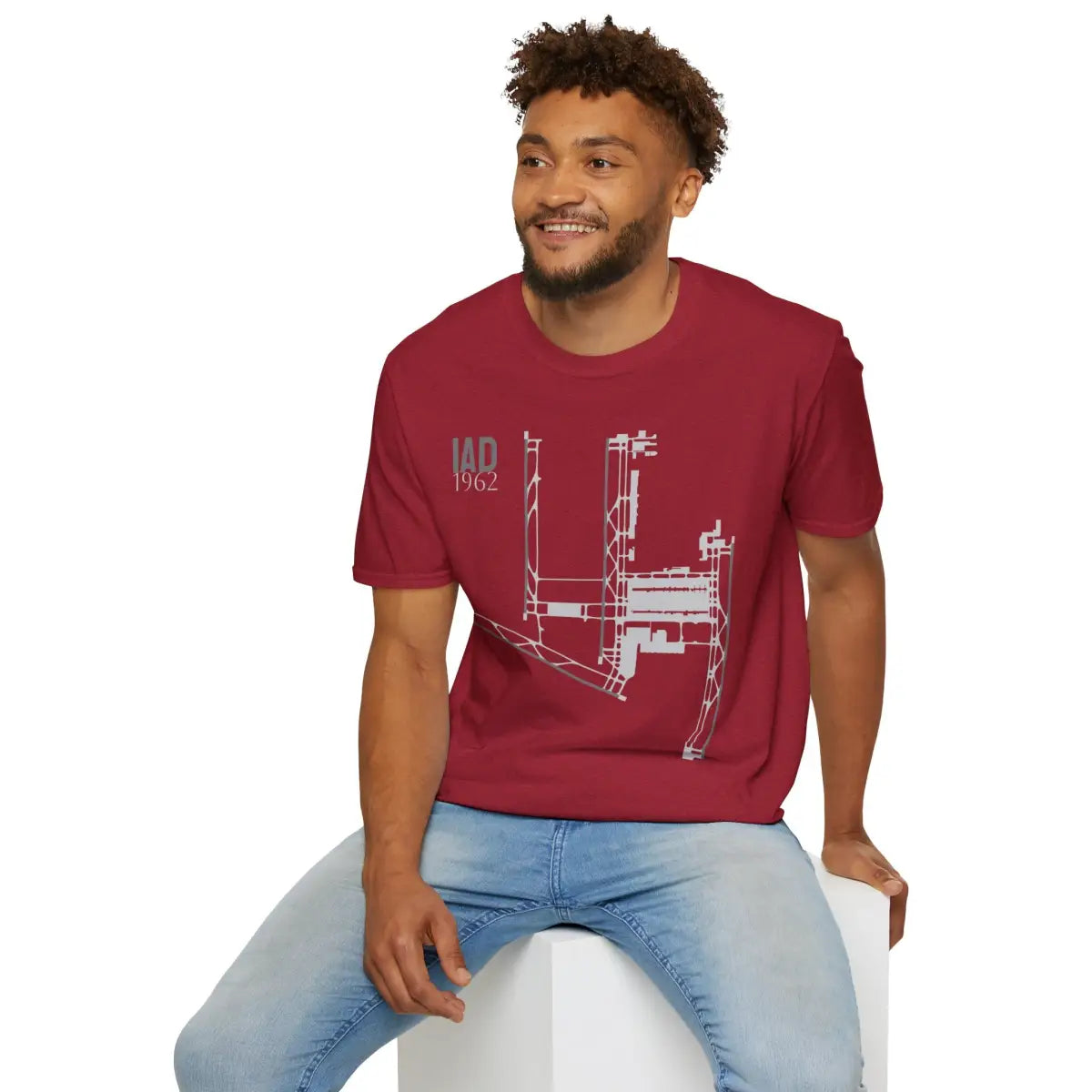 IAD Washington Dulles International - 1962 - Tee - T-Shirt - Gifts for pilots - Aviation apparel