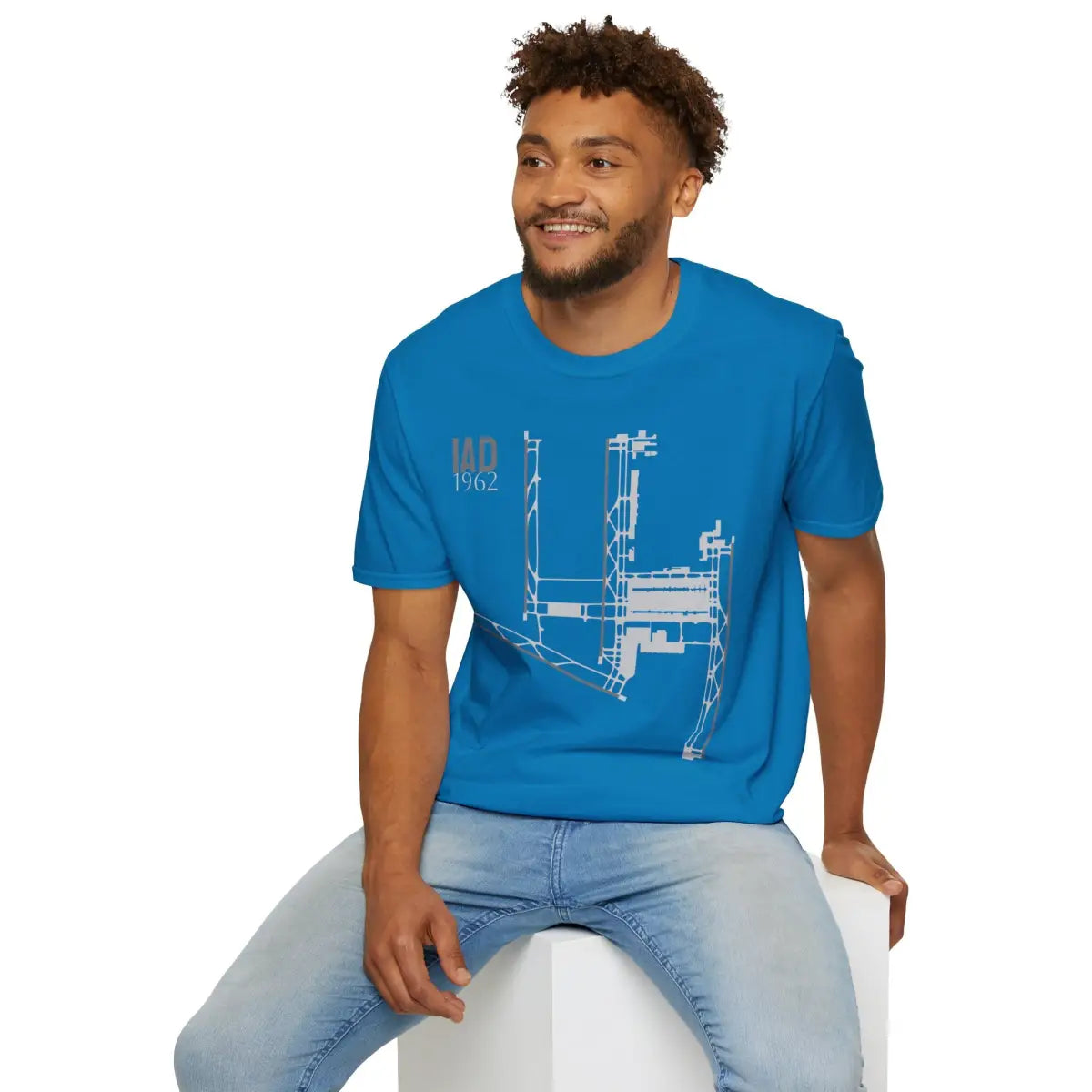 IAD Washington Dulles International - 1962 - Tee - T-Shirt - Gifts for pilots - Aviation apparel