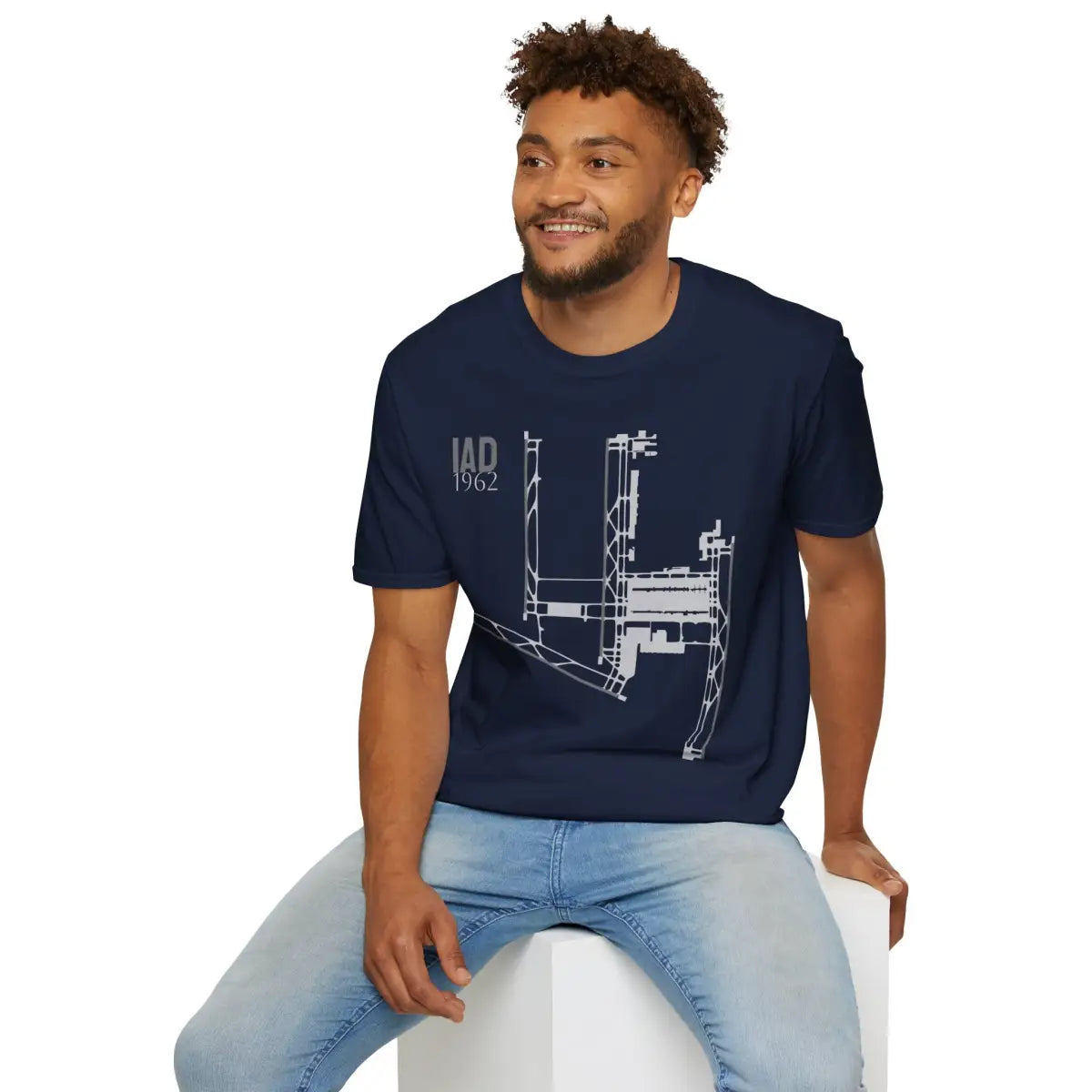 IAD Washington Dulles International - 1962 - Tee - T-Shirt - Gifts for pilots - Aviation apparel