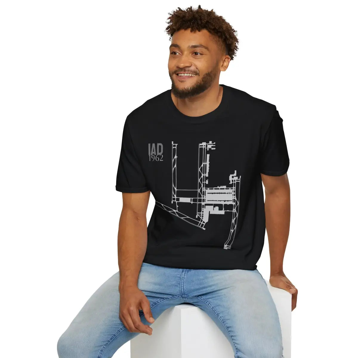 IAD Washington Dulles International - 1962 - Tee - T-Shirt - Gifts for pilots - Aviation apparel