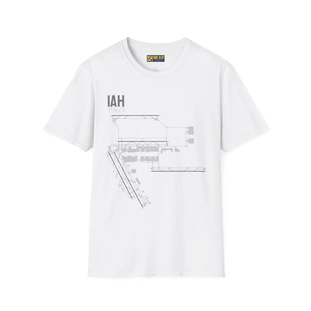 IAH George Bush Intercontinental 1969 - Tee - T-Shirt - Pilot gifts - WWII warbird t-shirt