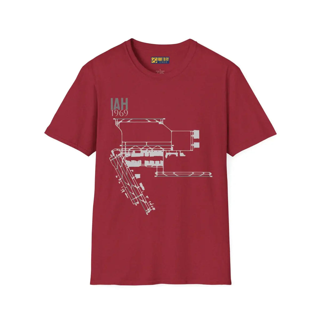 IAH George Bush Intercontinental 1969 - Tee - T-Shirt - Pilot gifts - WWII warbird t-shirt