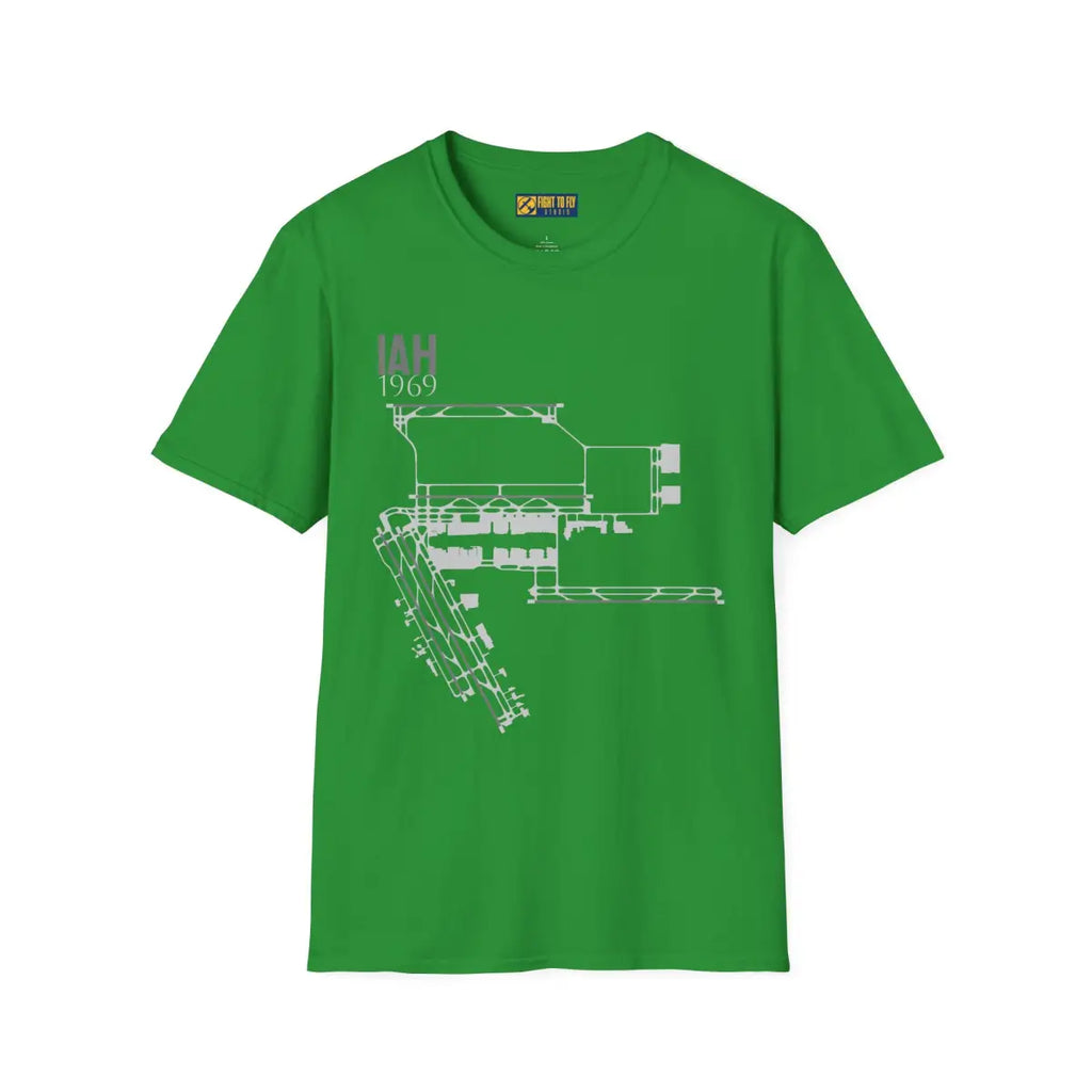 IAH George Bush Intercontinental 1969 - Tee - T-Shirt - Pilot gifts - WWII warbird t-shirt