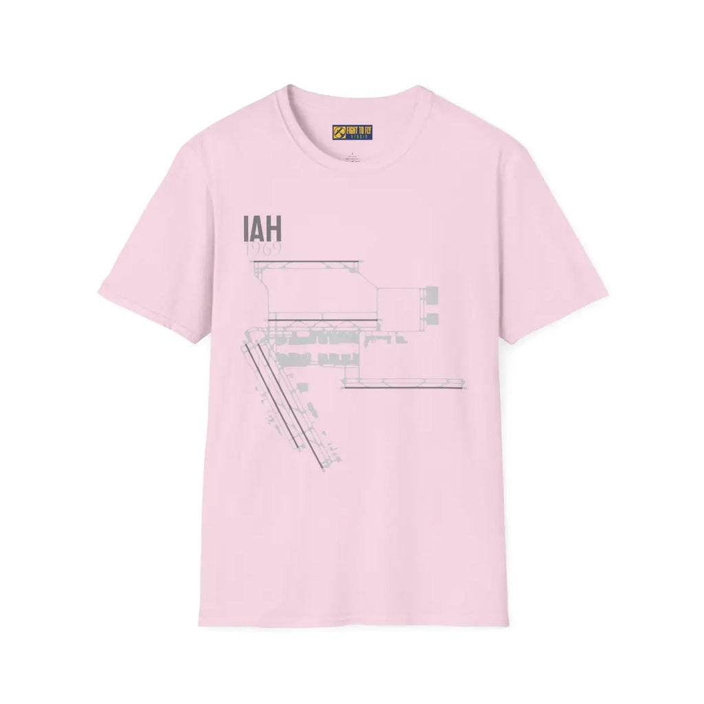 IAH George Bush Intercontinental 1969 - Tee - T-Shirt - Pilot gifts - WWII warbird t-shirt