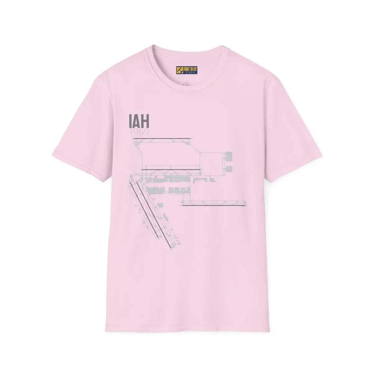 IAH George Bush Intercontinental 1969 - Tee - T-Shirt - Gifts for pilots - Aviation apparel