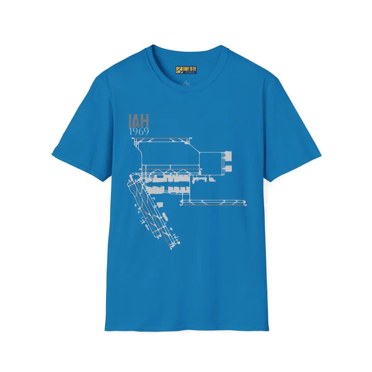 IAH George Bush Intercontinental 1969 - Tee - T-Shirt - Gifts for pilots - Aviation apparel
