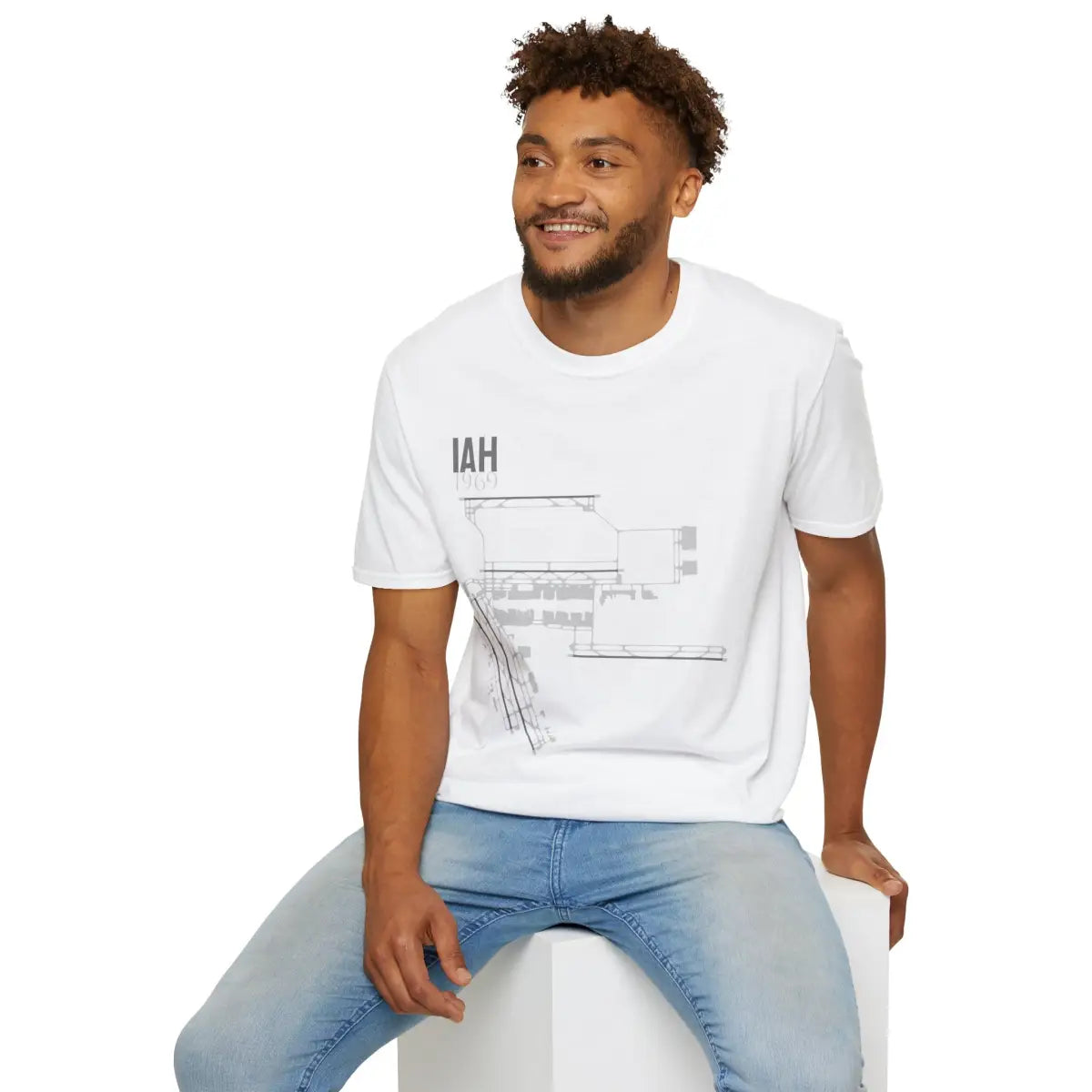 IAH George Bush Intercontinental 1969 - Tee - T-Shirt - Gifts for pilots - Aviation apparel
