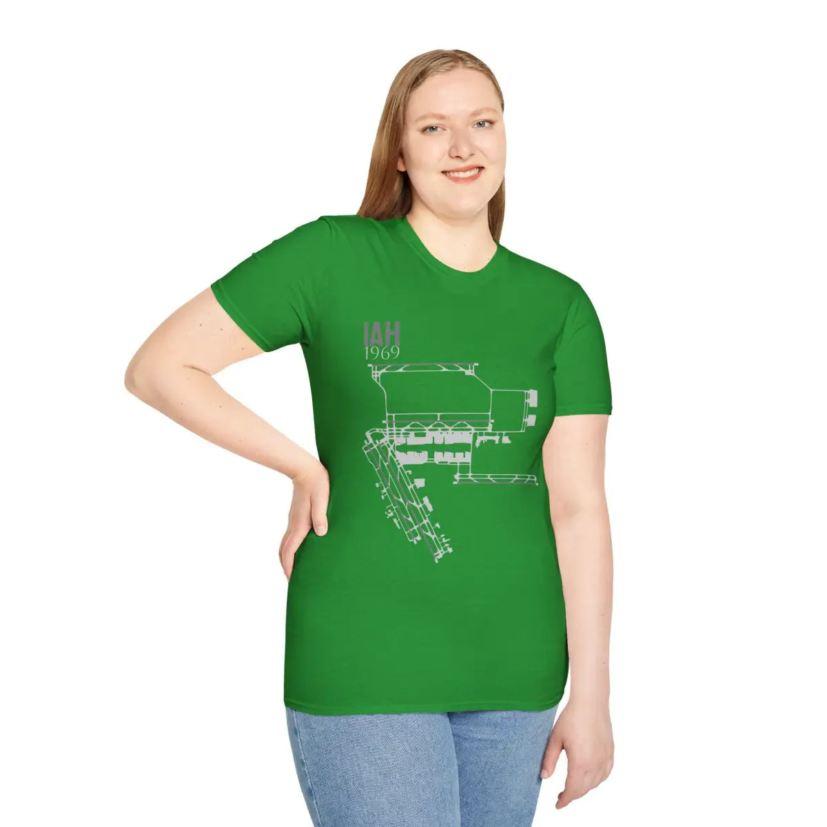 IAH George Bush Intercontinental 1969 - Tee - T-Shirt - Pilot gifts - WWII warbird t-shirt