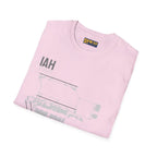 IAH George Bush Intercontinental 1969 - Tee - T-Shirt - Pilot gifts - WWII warbird t-shirt