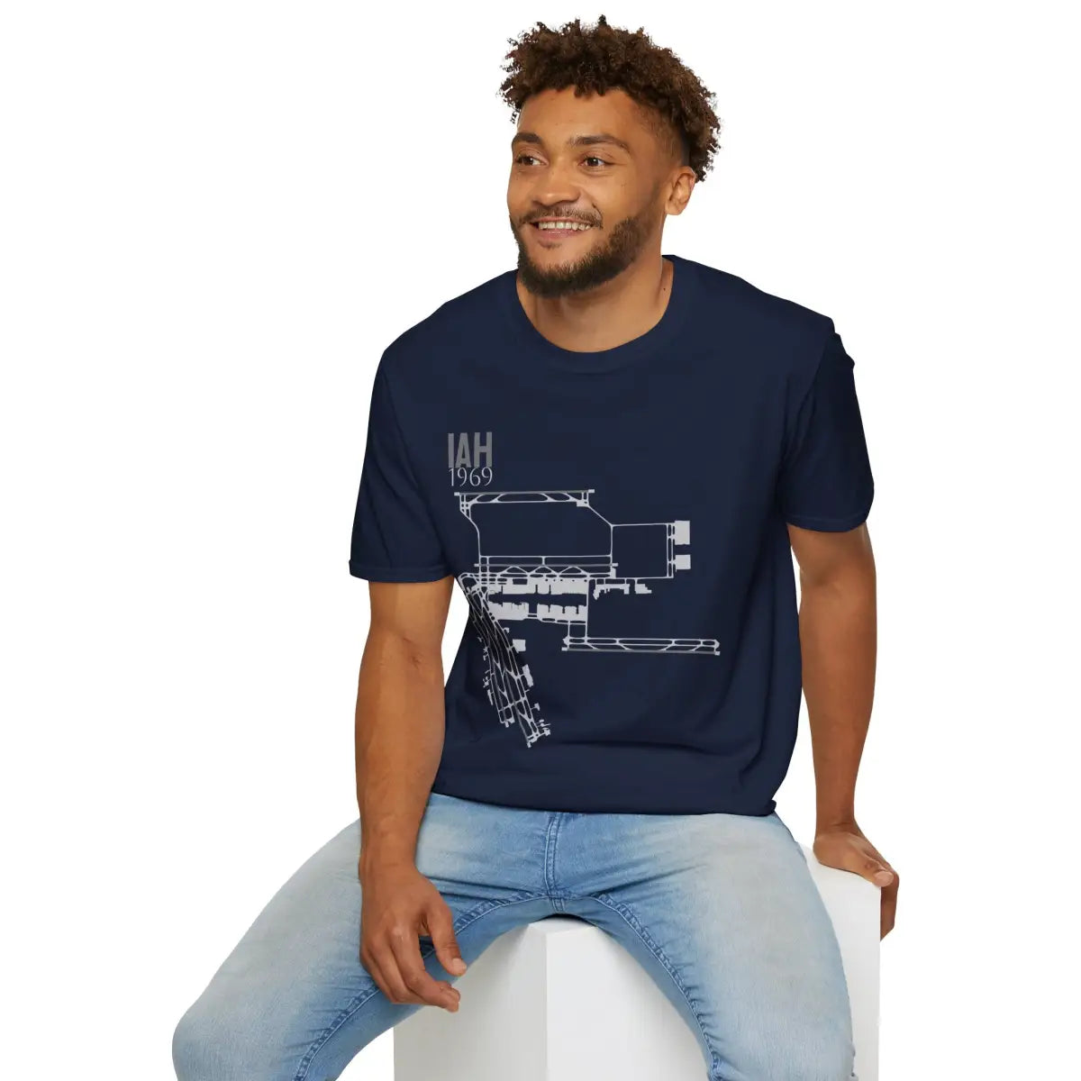 IAH George Bush Intercontinental 1969 - Tee - T-Shirt - Gifts for pilots - Aviation apparel
